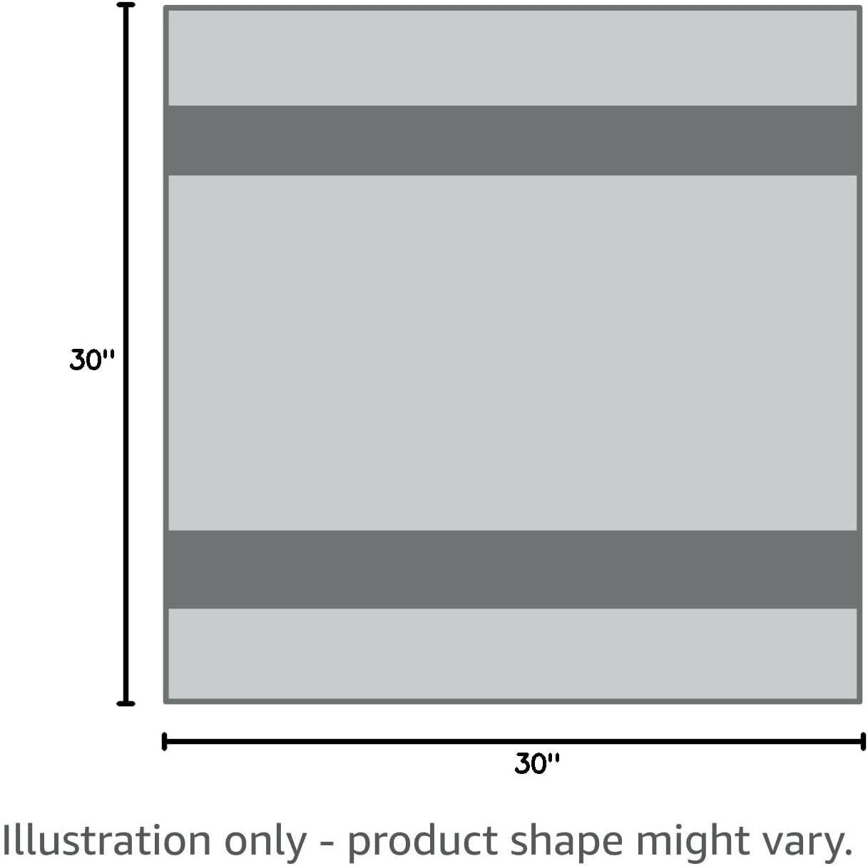 Super Absorbent Microfiber Dog Drying Towel - Soft Pet Bath Towel for Dogs with Embroidered Paw Print, 30" x 50", Gray