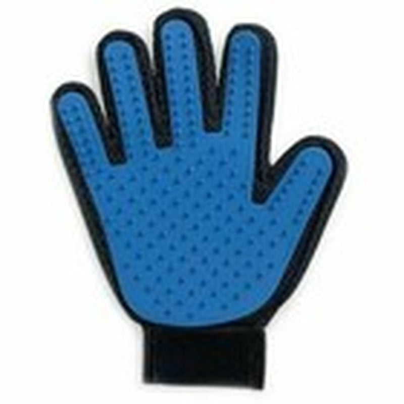 Pet Hair Gloves Brush Remover 1 Pair Dog Cat Comb Fur Mitt Massage Grooming Bath