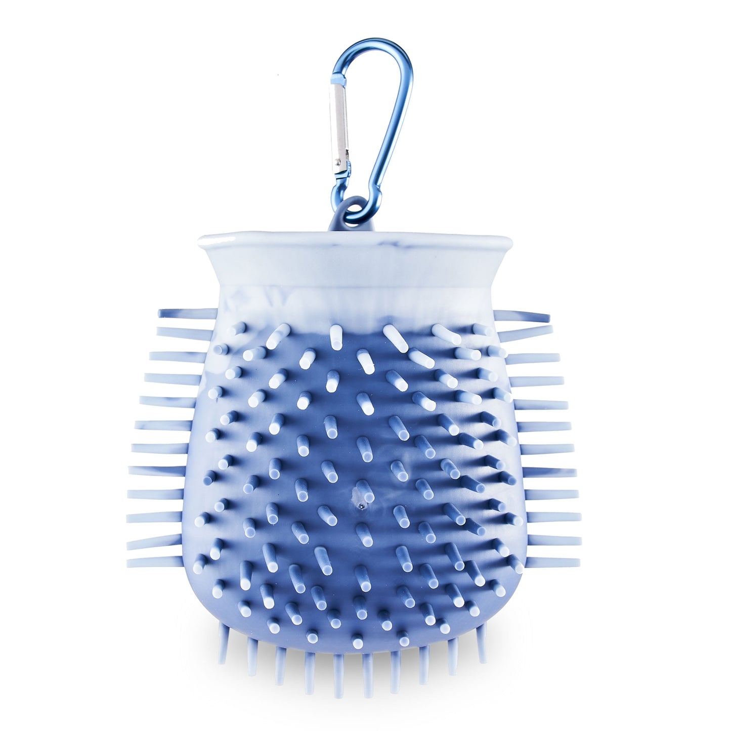 Small Paw Cleaner for Dogs with Carabiner