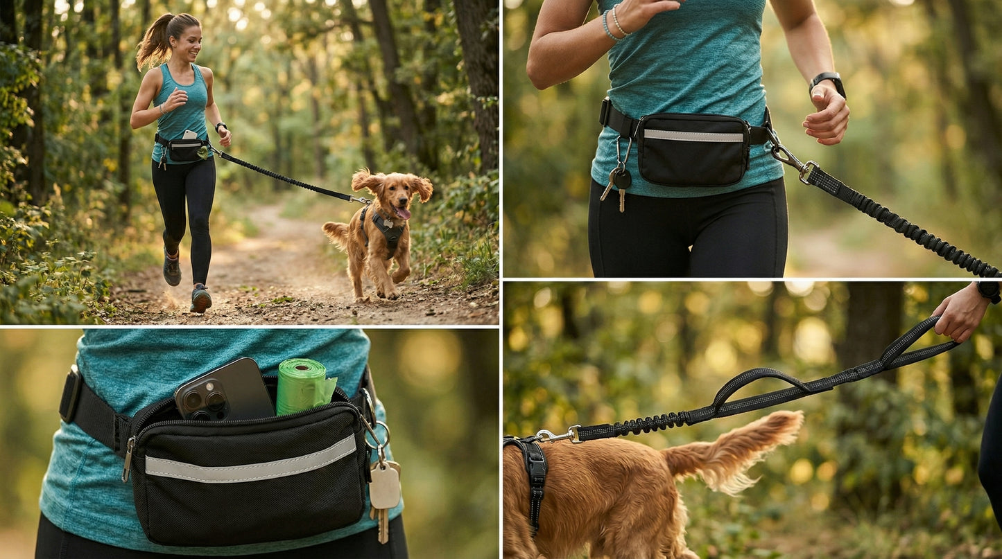 Chapi RunFree Leash — Hands-Free