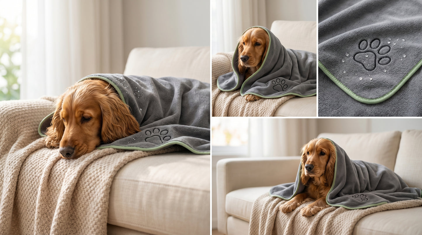 Chapi DryCoat — Microfiber Dog Towel