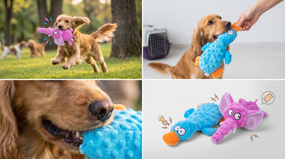 Chapi Plush Set — Squeaky Toys, 2-Pack