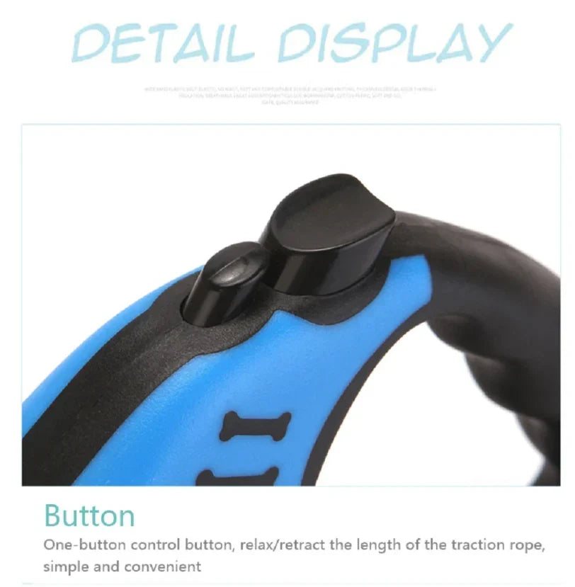 Chapi Freedom Leash retractable control button detail