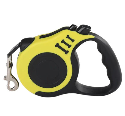 Chapi Freedom Leash 16.5 ft retractable dog leash in yellow